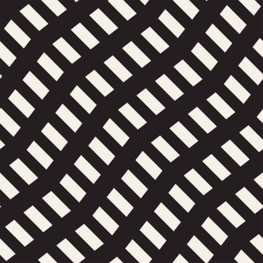Vektör sorunsuz zikzak çizgi deseni. Şık geometrik arka plan. Yinelenen kafes arka plan