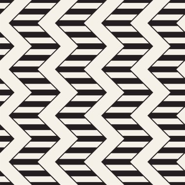 Vektör sorunsuz zikzak çizgi deseni. Şık geometrik arka plan. Yinelenen kafes arka plan