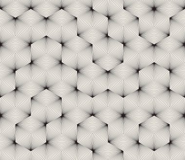 Vektör seamless modeli. Modern şık soyut doku. Geometrik yinelenen döşer çizgili öğeleri ben