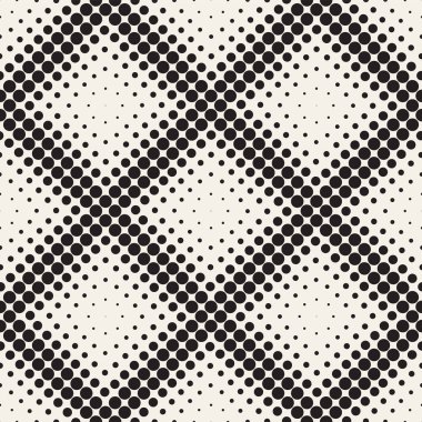 Vektör kesintisiz çizgili desen. Tek renkli kafes ile modern şık doku. Geometrik kılavuz yinelenen. Basit kafes tasarımı.