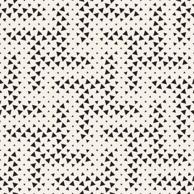 Şık noktalı resim doku. Rasgele boyutu şekillerle sonsuz arka plan. Vektör sorunsuz mozaik desen.