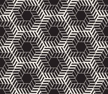 Vektör kusursuz desen. Modern stil soyut doku. Tekrarlanan geometrik fayanslar