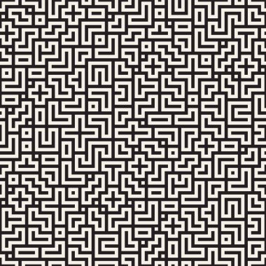 Sorunsuz vektör desen. Geometrik şekiller rastgele dağılmış. Retro arka plan