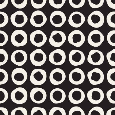 Sorunsuz soyut çizilmiş desen ver. Vektör Serbest çizgiler arka plan doku. Mürekkep fırça darbeleri geometrik tasarım.