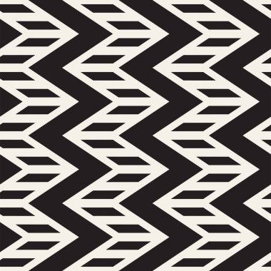 Vektör sorunsuz zikzak çizgi deseni. Şık geometrik arka plan. Yinelenen kafes arka plan