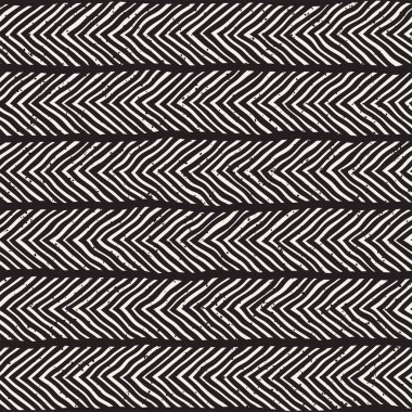 El çizimi, pürüzsüz bir şekil. Siyah beyaz soyut geometrik döşeme arkaplanı. vektör biçiminde karalama çizgisi kafesi