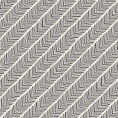 El çizimi, pürüzsüz bir şekil. Siyah beyaz soyut geometrik döşeme arkaplanı. vektör biçiminde karalama çizgisi kafesi