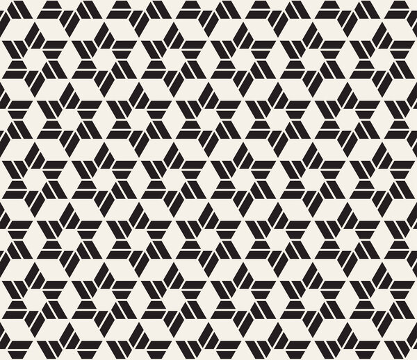 Векторный бесшовный шаблон. Современная стильная абстрактная текстура. Повторение геометрических плиток из полосатого элемента