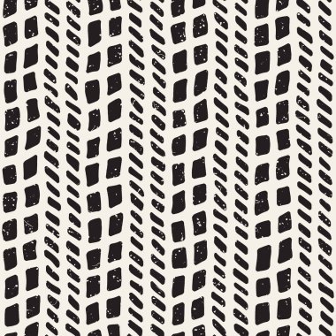 El çizimi, pürüzsüz bir şekil. Siyah beyaz soyut geometrik döşeme arkaplanı. vektör biçiminde karalama çizgisi kafesi