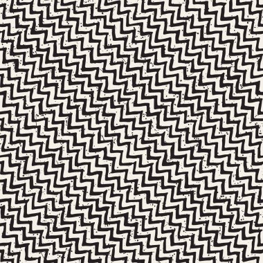 Basit mürekkep geometrik desen. Tek renkli siyah ve beyaz konturlar arka plan. Senin tasarı için doku fırça mürekkep el çekilmiş