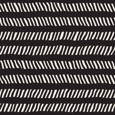 El çizimi, pürüzsüz bir şekil. Siyah beyaz soyut geometrik döşeme arkaplanı. vektör biçiminde karalama çizgisi kafesi