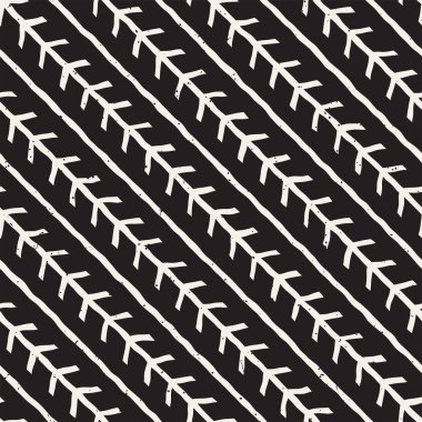 Basit mürekkep geometrik desen. Tek renkli siyah ve beyaz konturlar arka plan. Senin tasarı için doku fırça mürekkep el çekilmiş