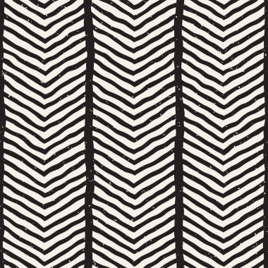 Basit mürekkep geometrik desen. Tek renkli siyah ve beyaz konturlar arka plan. Senin tasarı için doku fırça mürekkep el çekilmiş