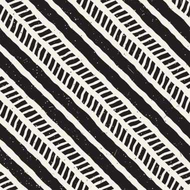 Basit mürekkep geometrik desen. Tek renkli siyah ve beyaz konturlar arka plan. Senin tasarı için doku fırça mürekkep el çekilmiş