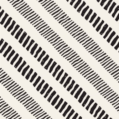 El çizimi, pürüzsüz bir şekil. Siyah beyaz soyut geometrik döşeme arkaplanı. vektör biçiminde karalama çizgisi kafesi