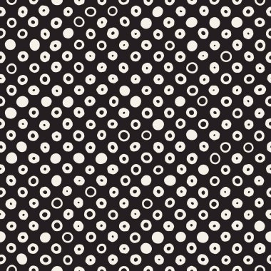 Elle çizilmiş siyah beyaz mürekkep soyut, pürüzsüz desen. Vektör stili grunge dokusu. Tek renkli geometrik dağınık şekiller boya fırça çizgileri