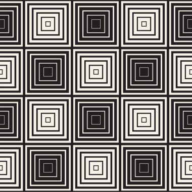 Satırları kafes ile Seamless modeli. Vektör soyut geometrik arka plan. Şık hücre yapısı