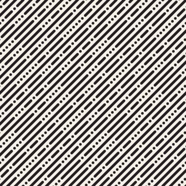 Vektör kesintisiz çizgili desen. Tek renkli kafes ile modern şık doku. Geometrik kılavuz yinelenen. Basit kafes grafik tasarım.