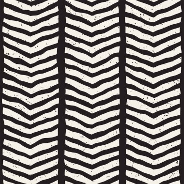 Basit mürekkep geometrik desen. Tek renkli siyah ve beyaz konturlar arka plan. Senin tasarı için doku fırça mürekkep el çekilmiş