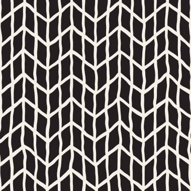 El çizimi, pürüzsüz bir şekil. Siyah beyaz soyut geometrik döşeme arkaplanı. vektör biçiminde karalama çizgisi kafesi