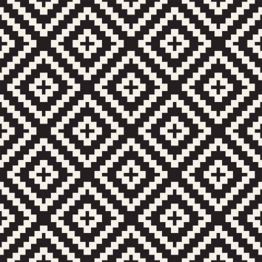 Kesintisiz yüzey geometrik tasarım. Yinelenen süsleme arka plan döşer. Vektör simetrik şekiller desen