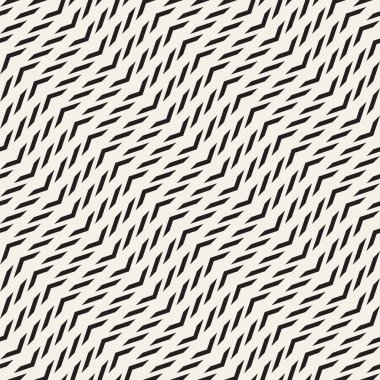 Sorunsuz etnik çizgiler desen. Siyah ve beyaz geometrik desen. Tasarımınız için vektör yazdırma çizim.