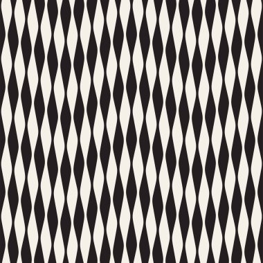 Sorunsuz dalgalanma desen. Yinelenen vektör doku. Dalgalı grafik arka plan. Basit dalga çizgili