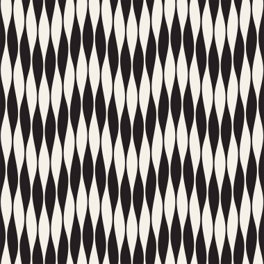 Sorunsuz dalgalanma desen. Yinelenen vektör doku. Dalgalı grafik arka plan. Basit dalga çizgili