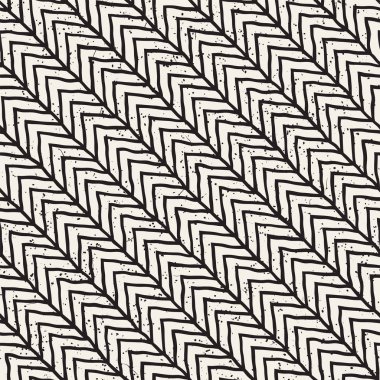 Basit mürekkep geometrik desen. Tek renkli siyah ve beyaz konturlar arka plan. Senin tasarı için doku fırça mürekkep el çekilmiş