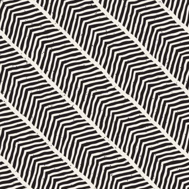 Basit mürekkep geometrik desen. Tek renkli siyah ve beyaz konturlar arka plan. Senin tasarı için doku fırça mürekkep el çekilmiş