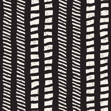 El çizimi, pürüzsüz bir şekil. Siyah beyaz soyut geometrik döşeme arkaplanı. vektör biçiminde karalama çizgisi kafesi