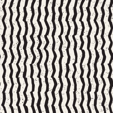 El çizimi, pürüzsüz bir şekil. Siyah beyaz soyut geometrik döşeme arkaplanı. vektör biçiminde karalama çizgisi kafesi