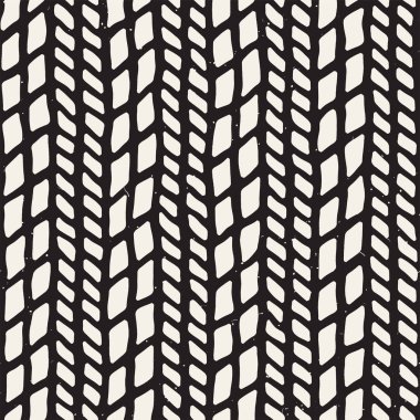Basit mürekkep geometrik desen. Tek renkli siyah ve beyaz konturlar arka plan. Senin tasarı için doku fırça mürekkep el çekilmiş