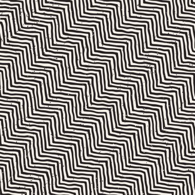 Basit mürekkep geometrik desen. Tek renkli siyah ve beyaz konturlar arka plan. Senin tasarı için doku fırça mürekkep el çekilmiş