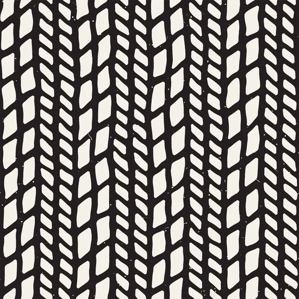 Простой Чернильный Геометрический Узор Монохромные Черно Белые Штрихи Фона Ручные — стоковый вектор