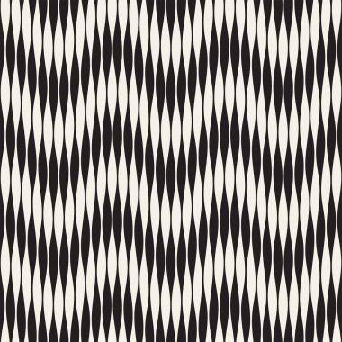 Sorunsuz dalgalanma desen. Yinelenen vektör doku. Dalgalı grafik arka plan. Basit dalga çizgili