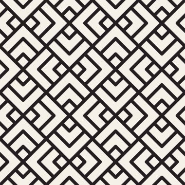 Vektör Dikişsiz örgü desen. Tek renkli kafes ile modern şık doku. Geometrik kılavuz yinelenen. Basit grafik tasarım arka plan