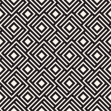 Vektör Dikişsiz örgü desen. Tek renkli kafes ile modern şık doku. Geometrik kılavuz yinelenen. Basit grafik tasarım arka plan