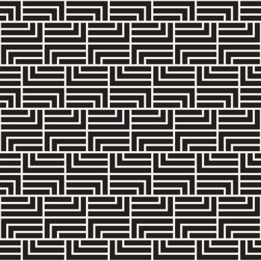 Vektör Dikişsiz örgü desen. Tek renkli kafes ile modern şık doku. Geometrik kılavuz yinelenen. Basit grafik tasarım arka plan