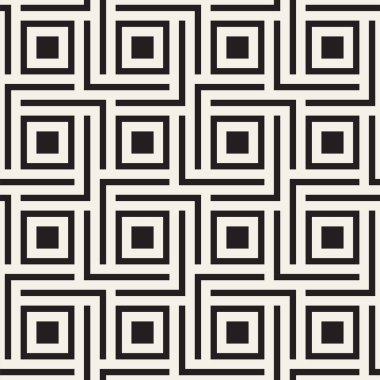 Vektör Dikişsiz örgü desen. Tek renkli kafes ile modern şık doku. Geometrik kılavuz yinelenen. Basit grafik tasarım arka plan