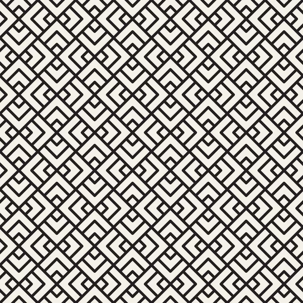 Vektornahtloses Gittermuster. moderne stilvolle Textur mit monochromen Spalieren. sich wiederholendes geometrisches Raster. einfacher Design-Hintergrund. — Stockvektor