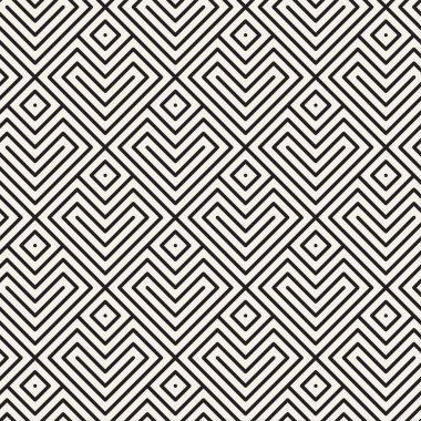 Vektör Dikişsiz örgü desen. Tek renkli kafes ile modern şık doku. Geometrik kılavuz yinelenen. Basit tasarım arka plan.