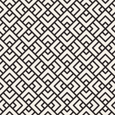 Vektör Dikişsiz örgü desen. Tek renkli kafes ile modern şık doku. Geometrik kılavuz yinelenen. Basit tasarım arka plan.