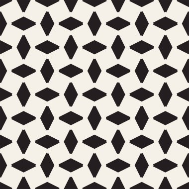 Geometrik süsleme ile çizgili edikula. Vektör Dikişsiz tek renkli desen