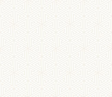 Vektör seamless ince modeli. Modern şık doku. Çizgili üçgen öğelerinden geometrik döşeme yinelenen