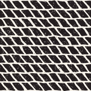 Basit mürekkep geometrik desen. Tek renkli siyah ve beyaz konturlar arka plan. Tasarımınız için çizilen mürekkep doku el