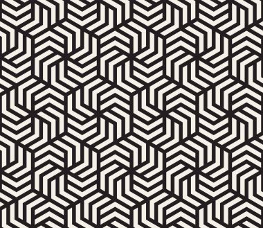 Vektör kusursuz desen. Modern stil soyut doku. Tekrarlanan geometrik fayanslar