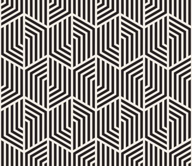 Vektör kusursuz desen. Modern stil soyut doku. Tekrarlanan geometrik fayanslar