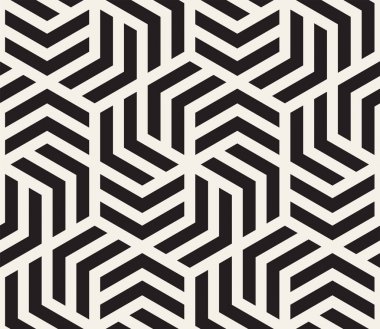 Vektör kusursuz desen. Modern stil soyut doku. Tekrarlanan geometrik fayanslar