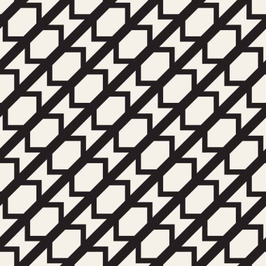 Kusursuz yüzey geometrik tasarımı. Tekrarlanan fayans süsleme arka planı. Vektör şekilleri deseni